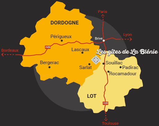 Map Of France Dordogne Area - Best Map of Middle Earth