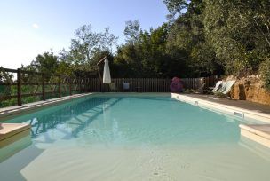 Piscine à l'eau de pluie