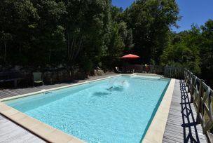 Notre piscine en Dordogne