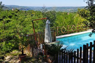 Vue panoramique sur la nature